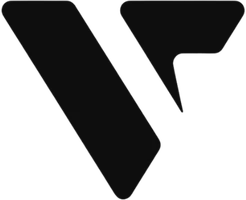 V logo